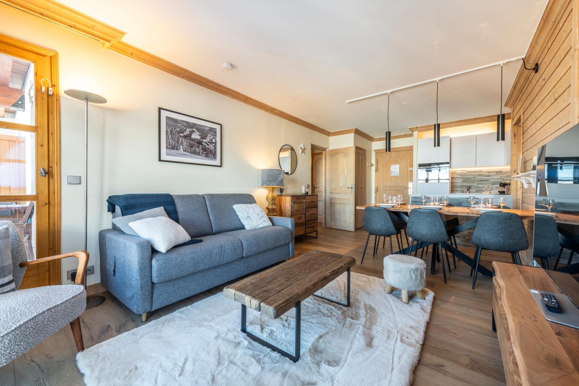 Appt Renove, 6 Personnes Arc 1950 Vue Exceptionnelle Montblanc, Sauna, Hammam, Piscine Int Et Ext Les Arcs  Buitenkant foto